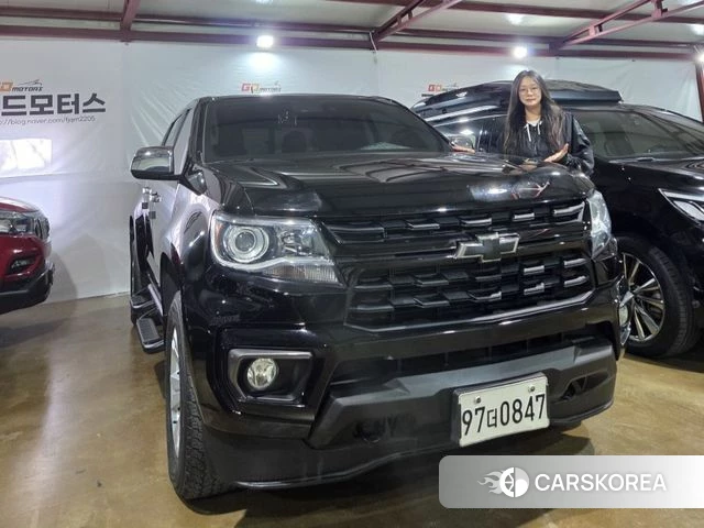 Chevrolet (GM Daewoo) Real New Colorado 2020 Черный из Кореи