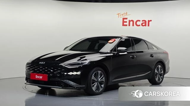 Kia K8 Hybrid 2023 Черный из Кореи