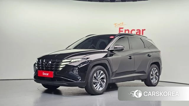 Hyundai Tucson Hybrid (NX4) 2021 Черный из Кореи