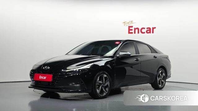 Hyundai Avante (CN7) 2020 Черный из Кореи