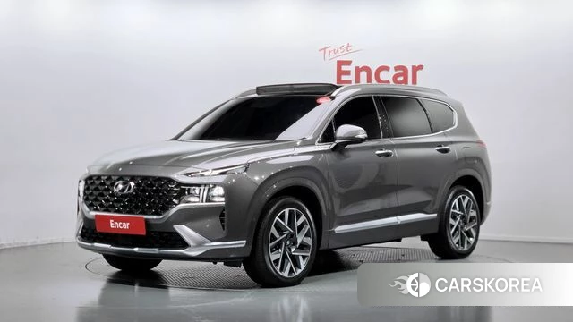 Hyundai The New Santa Fe 2020 Серый из Кореи