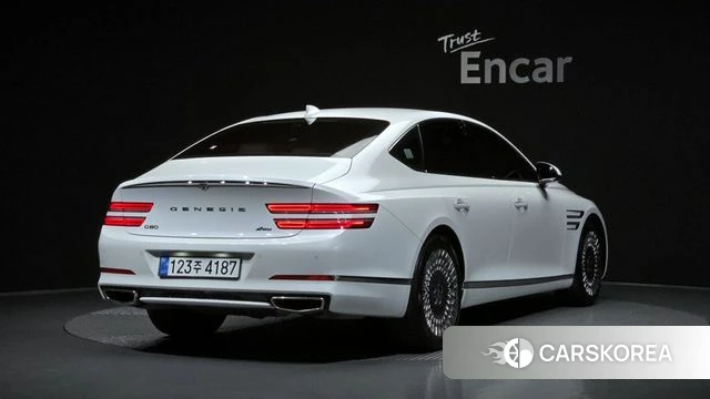 Genesis G80 (RG3) 2021 Белый из Кореи