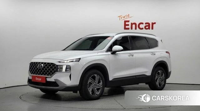Hyundai The New Santa Fe 2022 Белый из Кореи