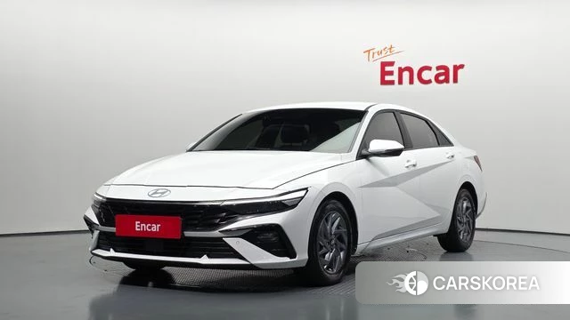 Hyundai The New Avante (CN7) 2024 Белый из Кореи