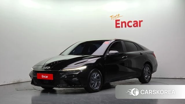 Hyundai The New Avante (CN7) 2023 Белый из Кореи