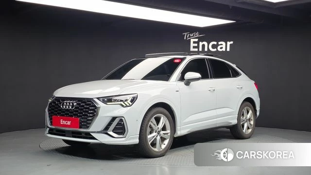 Audi Q3 (F3) 2023 Белый из Кореи