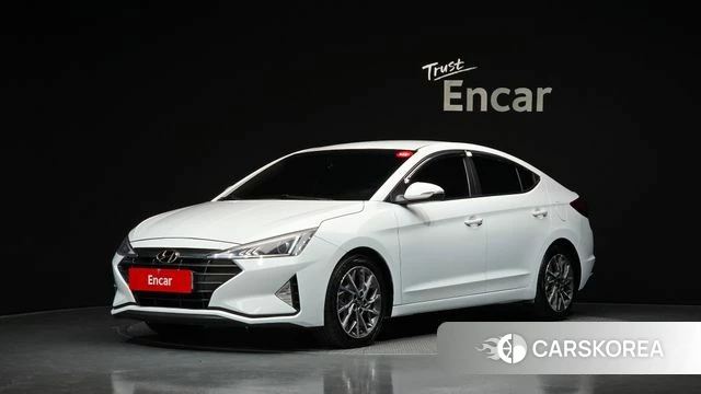 Hyundai The New Avante AD 2018 Белый из Кореи