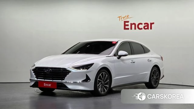 Hyundai Sonata (DN8) 2019 Белый из Кореи