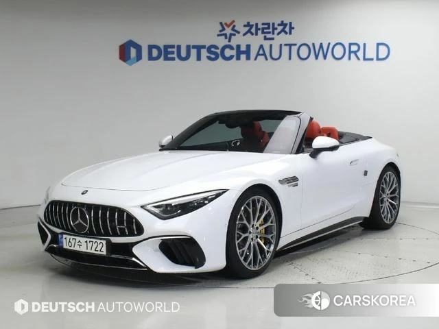 Mercedes-Benz SL-Class R232 2023 Белый из Кореи