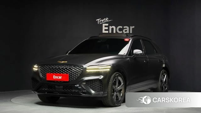 Genesis GV70 2021 Черный из Кореи