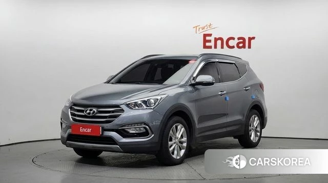 Hyundai Santa Fe The Prime 2018 Серый из Кореи