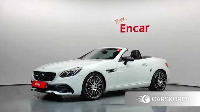 Mercedes-Benz SLC-Class R172 2018 Белый из Кореи