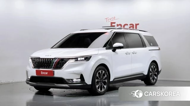 Kia Carnival 4th generation 2023 Белый из Кореи
