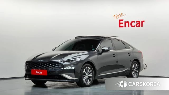 Kia K8 Hybrid 2021 Серый из Кореи
