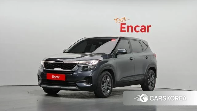 Kia Seltos 2022 Серый из Кореи