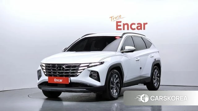 Hyundai Tucson Hybrid (NX4) 2022 Белый из Кореи