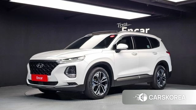 Hyundai Santa Fe TM 2018 Белый из Кореи