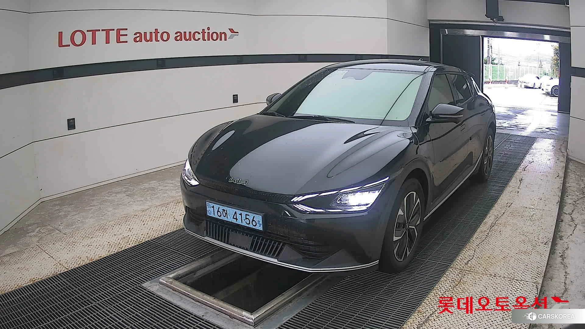 Kia EV6 2022 Aurora Black Pearl из Кореи