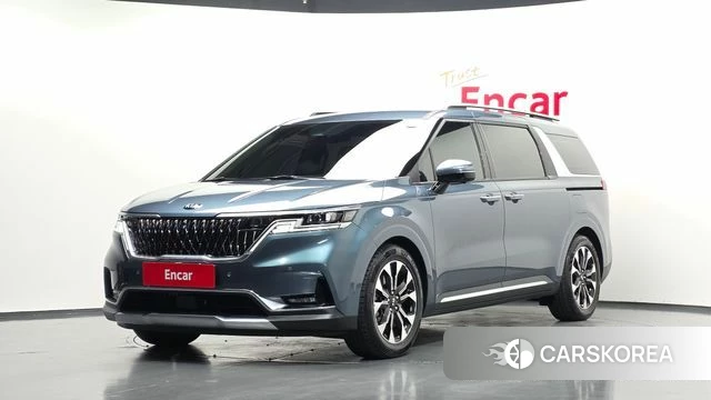 Kia Carnival 4th generation 2021 Синий из Кореи
