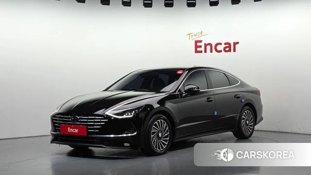 Hyundai Sonata Hybrid (DN8) 2023 Черный из Кореи