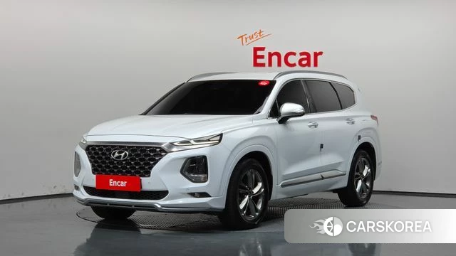 Hyundai Santa Fe TM 2019 Белый из Кореи