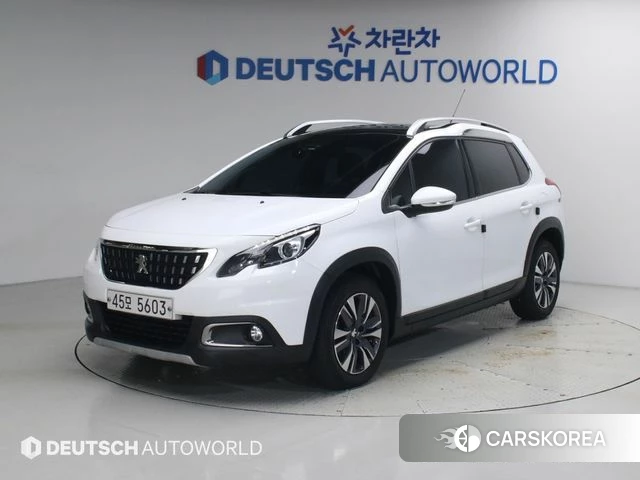 Peugeot 2008 2018 Белый из Кореи