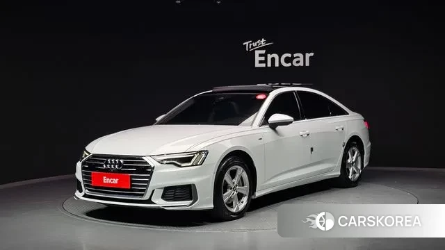 Audi A6 (C8) 2021 Белый из Кореи