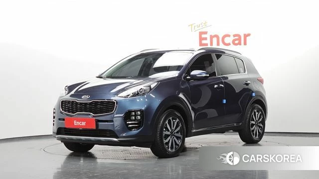 Kia Sportage 4th Generation 2018 Синий из Кореи
