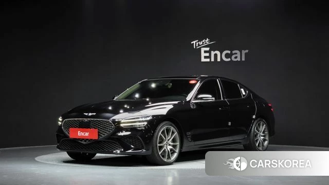 Genesis The New G70 2021 Черный из Кореи