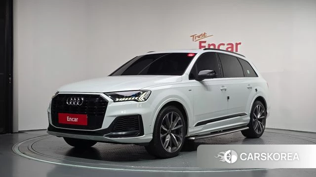 Audi Q7 (4M) 2021 Белый из Кореи