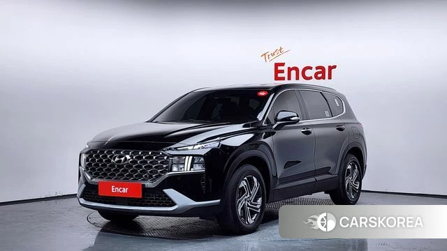 Hyundai The New Santa Fe 2021 Черный из Кореи