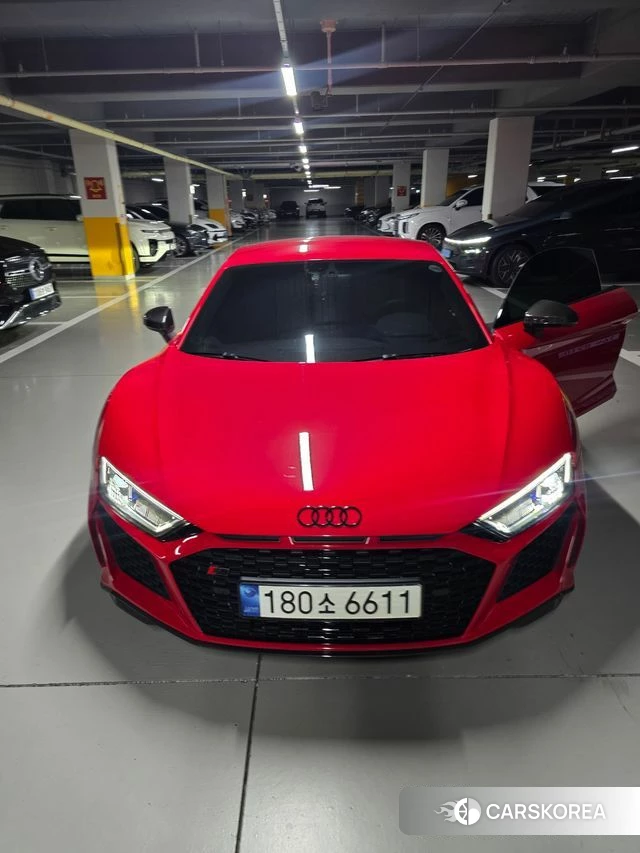 Audi R8 (4S) 2021 Красный из Кореи