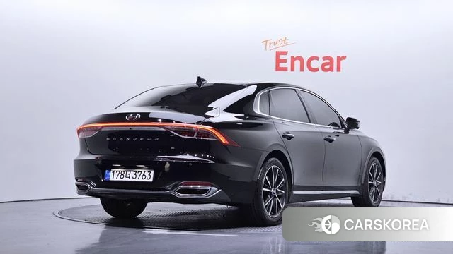 Hyundai The New Grandeur IG 2021 Черный из Кореи