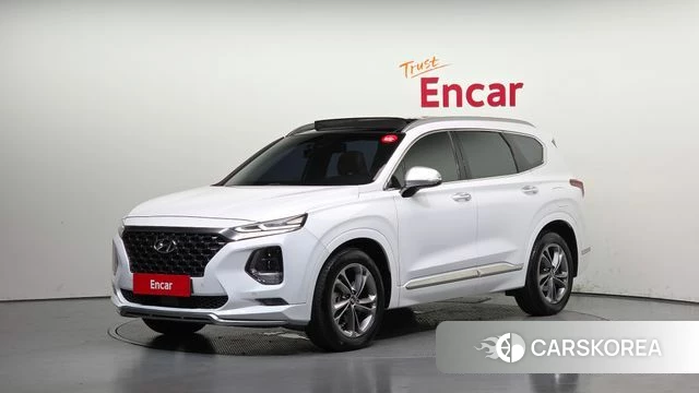 Hyundai Santa Fe TM 2018 Белый из Кореи