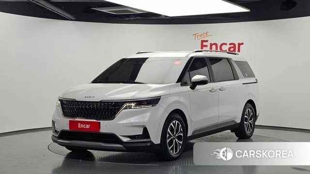 Kia Carnival 4th generation 2021 Белый из Кореи