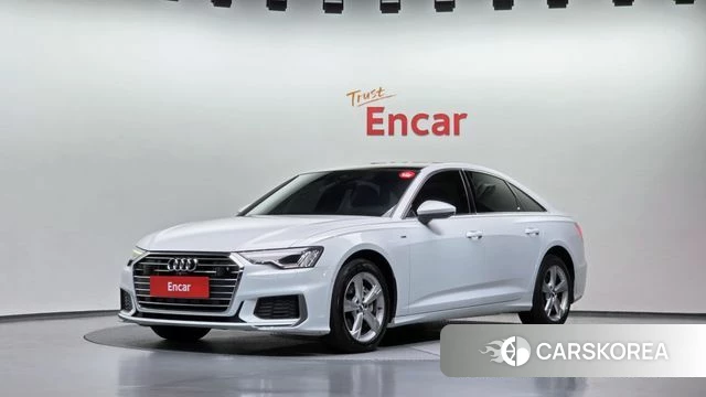 Audi A6 (C8) 2020 Белый из Кореи