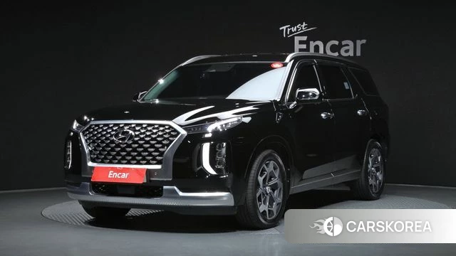 Hyundai Palisade 2021 Черный из Кореи