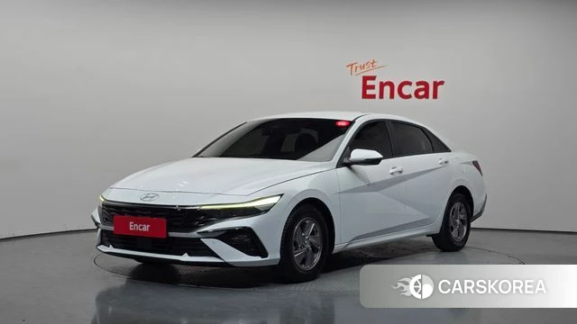 Hyundai The New Avante (CN7) 2023 Белый из Кореи