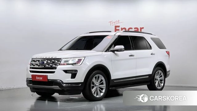 Ford Explorer 2019 Белый из Кореи
