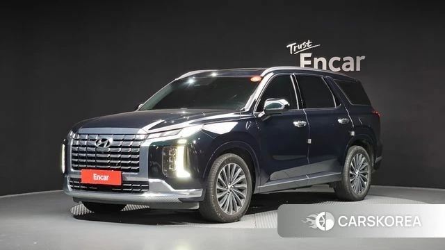 Hyundai The New Palisade 2023 Зеленый из Кореи