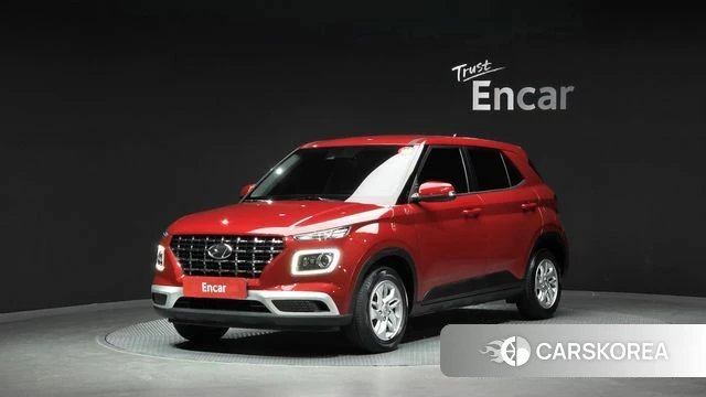 Hyundai Venue 2022 Красный из Кореи