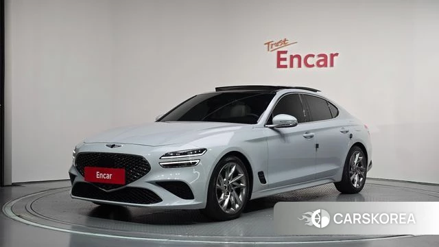 Genesis The New G70 2021 Серебристо-серый из Кореи