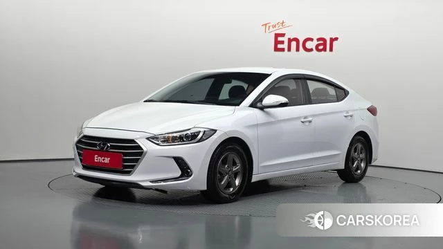 Hyundai Avante AD 2018 Белый из Кореи