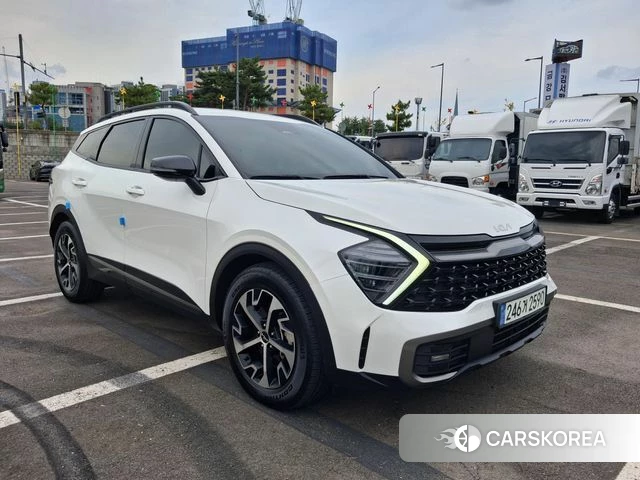 Kia Sportage 5th Generation Hybrid 2024 Белый из Кореи