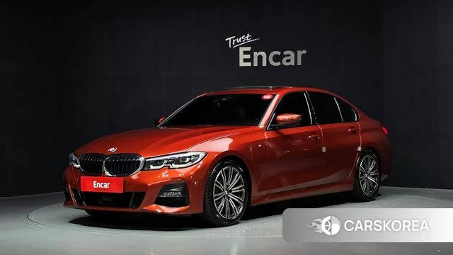 BMW 3 Series (G20) 2021 Оранжевый из Кореи