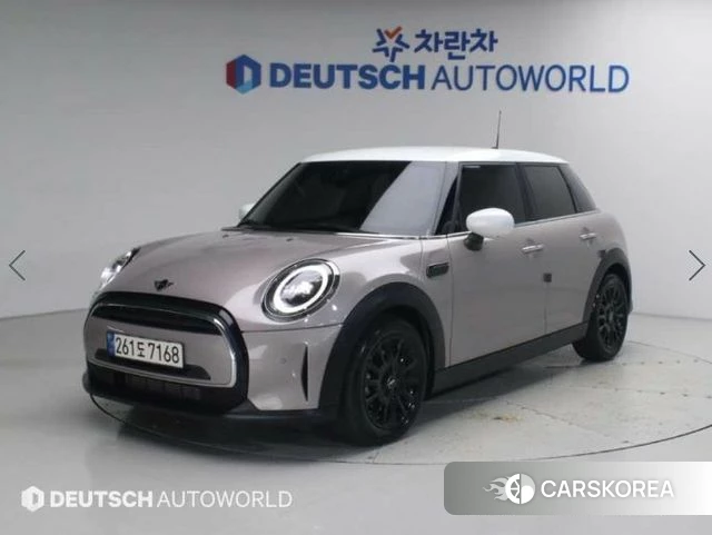 Mini Cooper 2023 Серый из Кореи