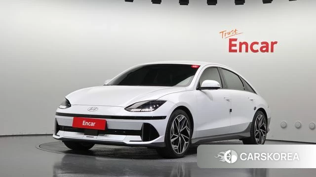Hyundai Ionic 6 2022 Белый из Кореи
