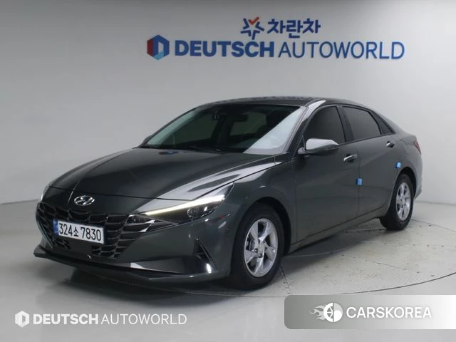 Hyundai Avante (CN7) 2021 Серый из Кореи