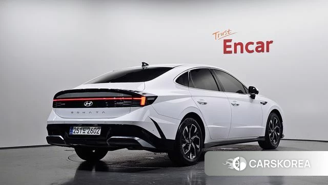 Hyundai Sonata D Edge (DN8) 2024 Белый из Кореи