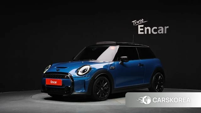 Mini Cooper S 2022 Синий из Кореи